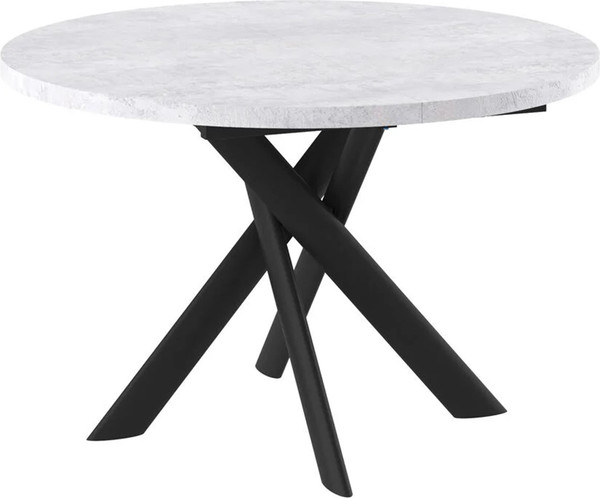 Обеденный стол Мамадома Ronaldo-120 круглый раздвижной 120-160 - фото