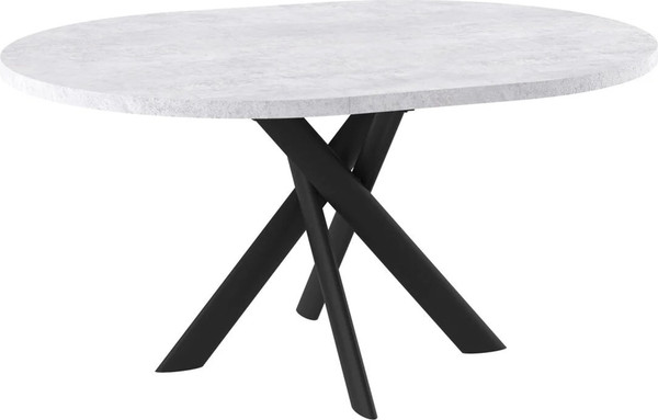 Обеденный стол Мамадома Ronaldo-120 круглый раздвижной 120-160