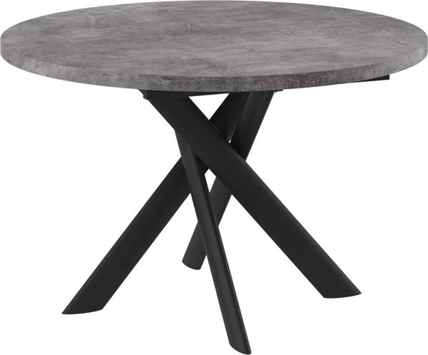 Обеденный стол Мамадома Ronaldo-120 круглый раздвижной 120-160 - фото