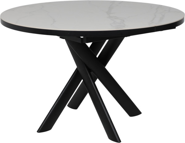 Обеденный стол Мамадома Ronaldo-120 круглый раздвижной 120-160 - фото