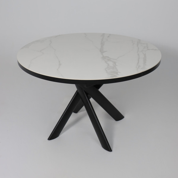 Обеденный стол Мамадома Ronaldo-120 круглый раздвижной 120-160