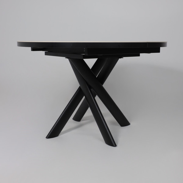 Обеденный стол Мамадома Ronaldo-120 круглый раздвижной 120-160