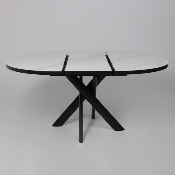 Обеденный стол Мамадома Ronaldo-120 круглый раздвижной 120-160