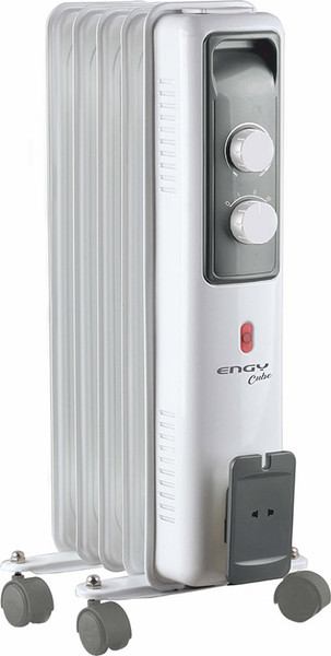 Масляный радиатор Engy EN-2605 Cube 1кВт / 105809 (5  секций) - фото