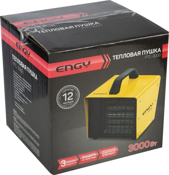 Тепловая пушка электрическая Engy PTC - 3000 / 015751