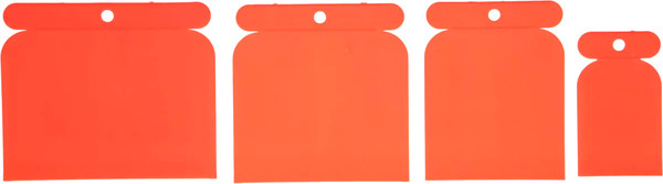 Набор шпателей FIT Япончик 50/80/100/120мм / 06752 - фото