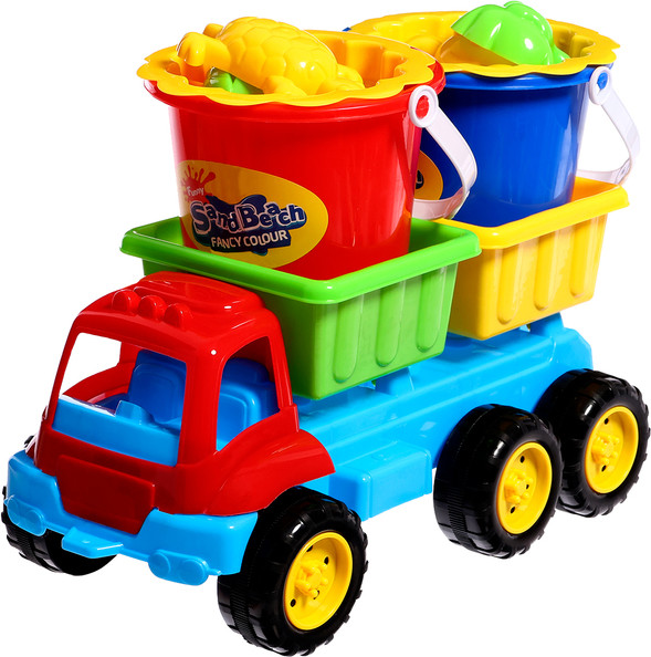 Набор игрушек для песочницы Sima-Land Грузовик / 10122631 - фото