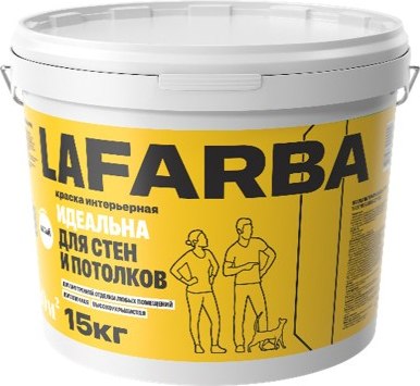Краска LaFarba Для стен и потолков ВД-АК-201 - фото