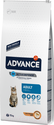 Сухой корм для кошек Advance Adult с курицей и рисом - фото