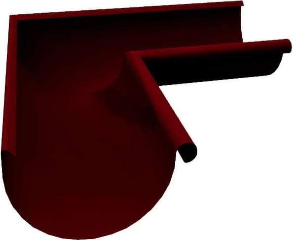 Угол желоба Скайпрофиль Металлический 120х63 90° - фото