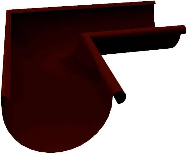 Угол желоба Скайпрофиль Металлический 120х63 90° - фото