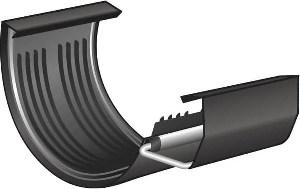 Соединитель желобов Скайпрофиль Металлический 120х63 - фото