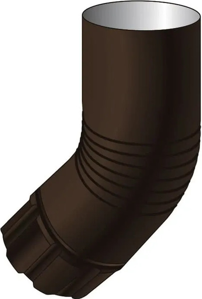 Колено трубы водосточной Скайпрофиль Металлическое D90 - фото
