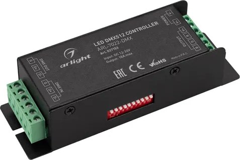 Декодер для светодиодной ленты Arlight ARL-7022-DMX 12-24V / 027153 - фото