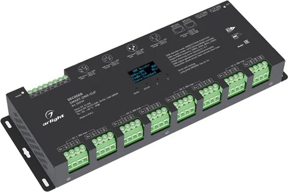 Декодер для светодиодной ленты Arlight SMART-DMX-SUF 12-24V / 033769 - фото