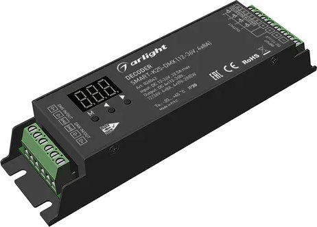 Декодер для светодиодной ленты Arlight SMART-K25-DMX 12-36V / 026562 - фото