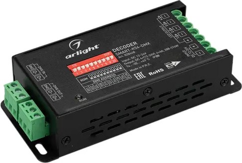 Декодер для светодиодной ленты Arlight SMART-K54-DMX 12-24V / 028448 - фото