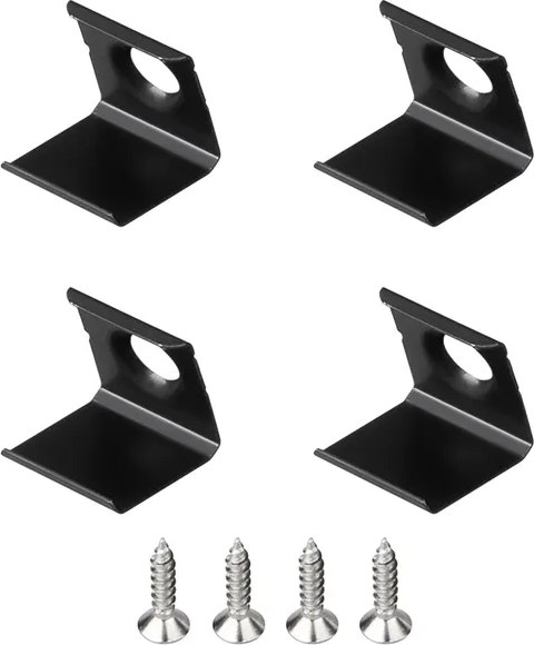 Крепление для профиля для светодиодной ленты Arlight SL-KANT-H10 BLACK / 049422 - фото