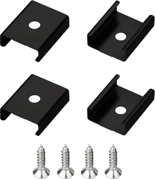 Крепление для профиля для светодиодной ленты Arlight SL-MINI-10 BLACK / 049444 - фото