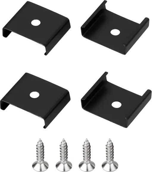 Крепление для профиля для светодиодной ленты Arlight SL-MINI-15 BLACK / 049450 - фото
