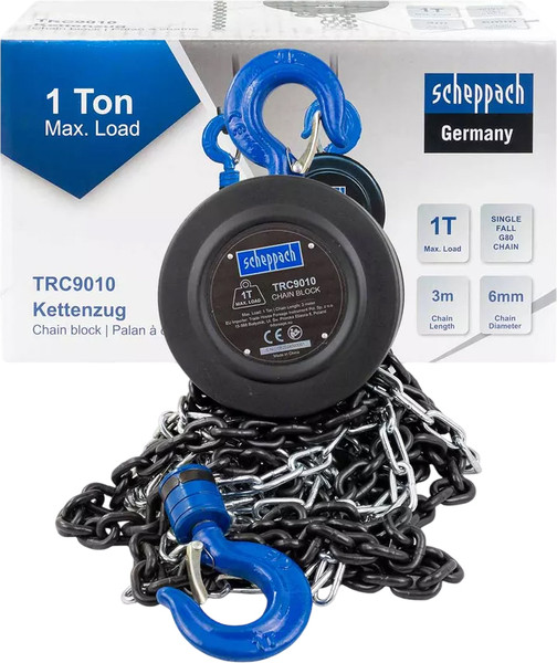 Лебедка ручная Scheppach Sch-TRC9010 / 59209 - фото