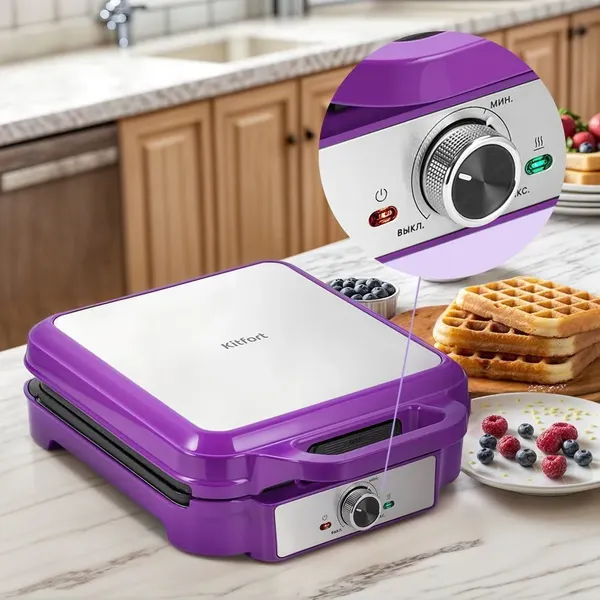 Вафельница Kitfort КТ-5604