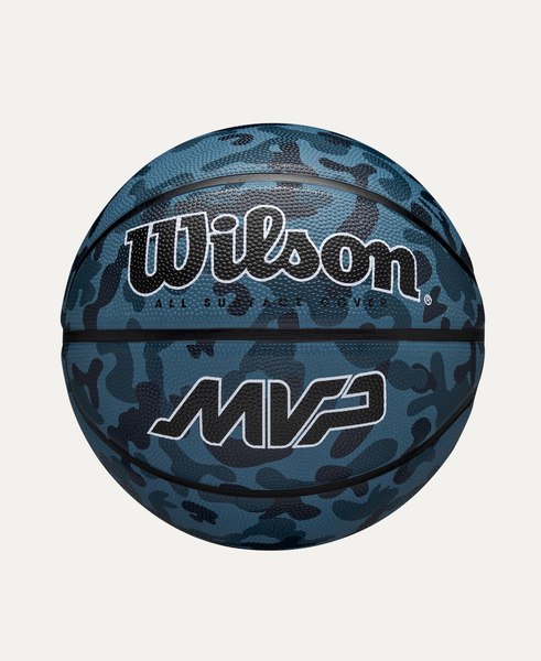 Баскетбольный мяч Wilson Mvp Camo Bskt Blue / WZ3018702XB6