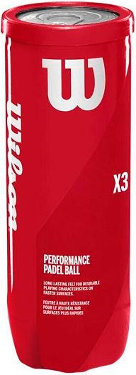 Набор мячей для падел-тенниса Wilson Padel X3 / WR8900801001