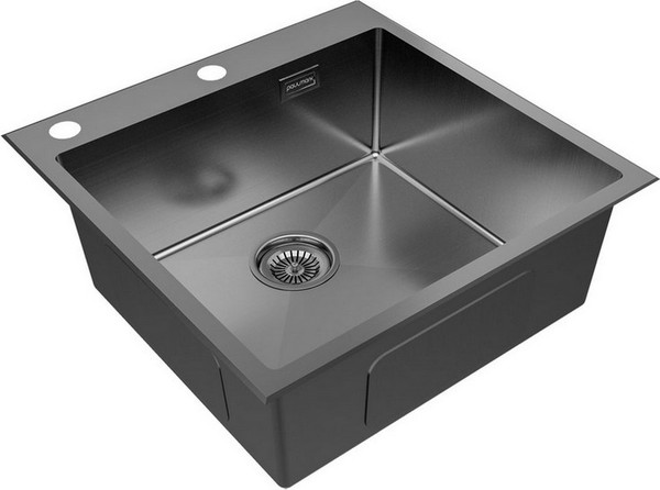 Мойка кухонная Paulmark PM775151-GM