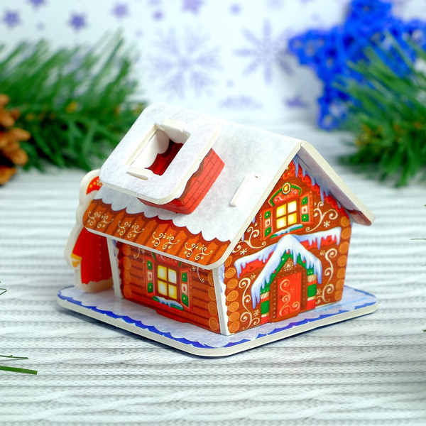 Конструктор Unicon Дом деда мороза / 3564567