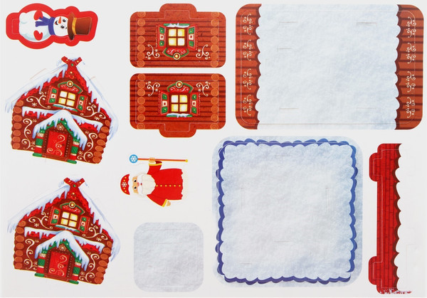 Конструктор Unicon Дом деда мороза / 3564567