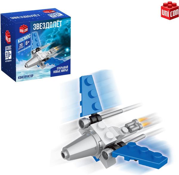 Конструктор Unicon Звездолет 26001 / 2546811