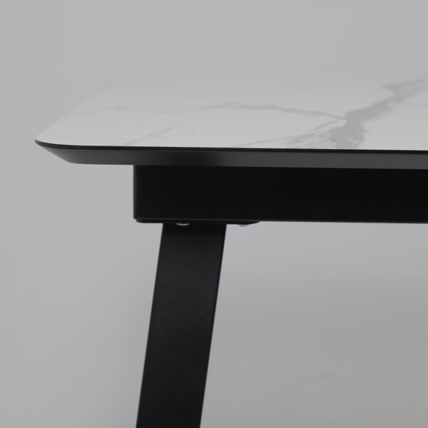 Обеденный стол LEPREMO AV 1208 HPL+МДФ раздвижной 1200-1600x800