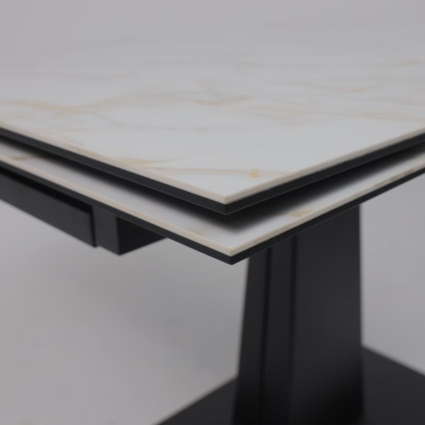 Обеденный стол LEPREMO AV 2119 МДФ+керамика раздвижной 1200-1800x800