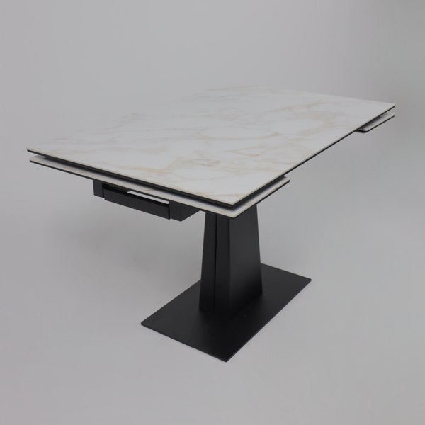 Обеденный стол LEPREMO AV 2119 МДФ+керамика раздвижной 1200-1800x800