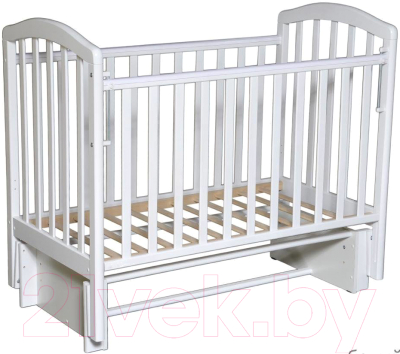 Детская кроватка Антел Алита-3/5 (белый)