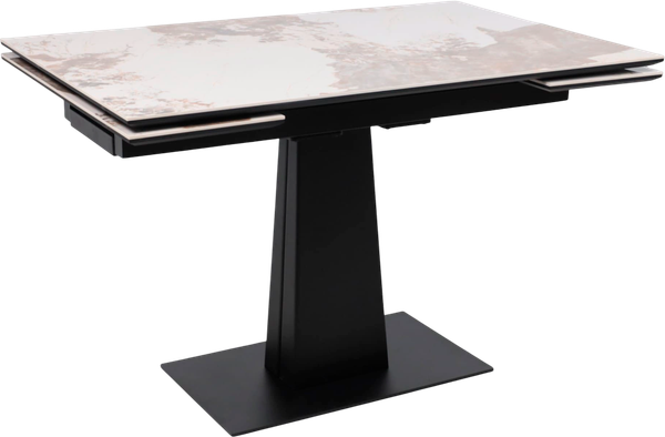 Обеденный стол LEPREMO AV 2119 МДФ+керамика раздвижной 1200-1800x800 - фото