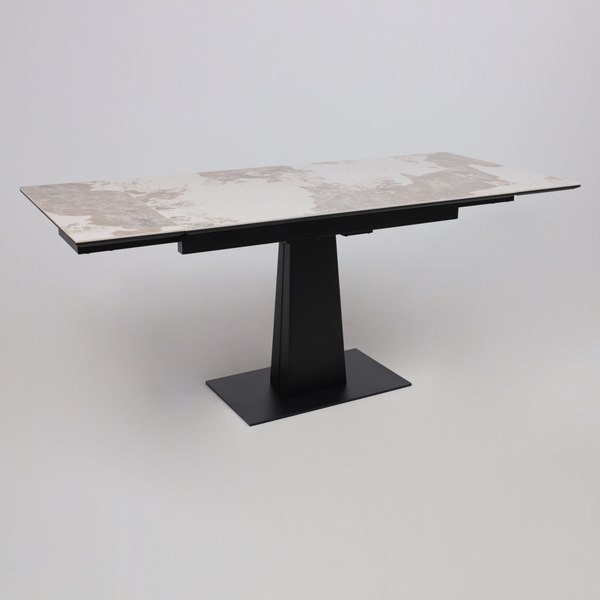 Обеденный стол LEPREMO AV 2119 МДФ+керамика раздвижной 1200-1800x800