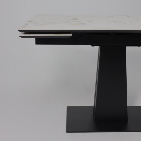 Обеденный стол LEPREMO AV 2119 МДФ+керамика раздвижной 1200-1800x800