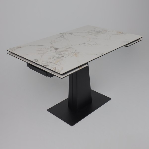 Обеденный стол LEPREMO AV 2119 МДФ+керамика раздвижной 1200-1800x800