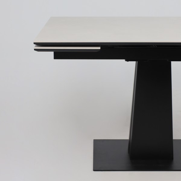 Обеденный стол LEPREMO AV 2119 МДФ+керамика раздвижной 1200-1800x800