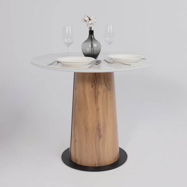 Обеденный стол LEPREMO AV 2317 МДФ+керамика 900