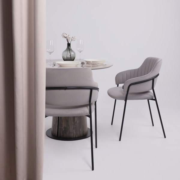 Обеденный стол LEPREMO AV 2317 МДФ+керамика 900