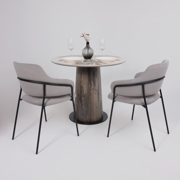 Обеденный стол LEPREMO AV 2317 МДФ+керамика 900