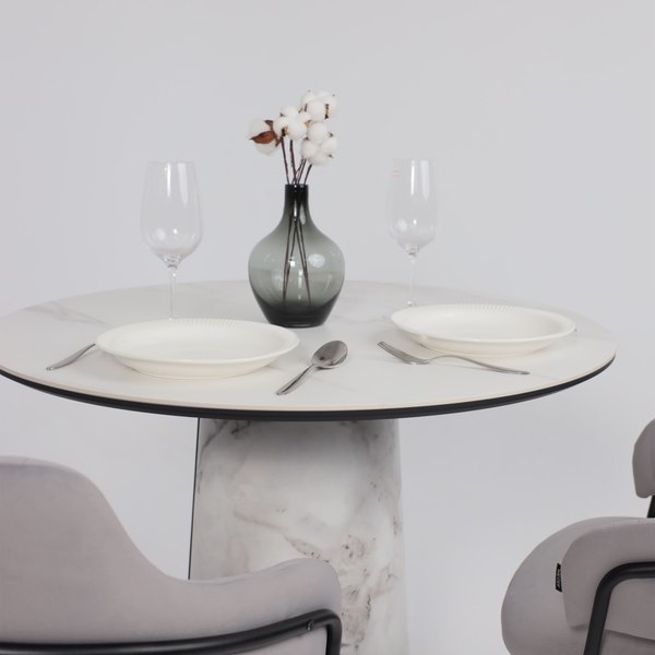 Обеденный стол LEPREMO AV 2317 МДФ+керамика 900