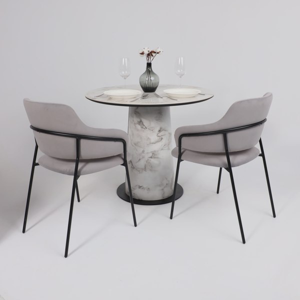 Обеденный стол LEPREMO AV 2317 МДФ+керамика 900