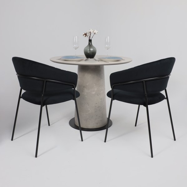 Обеденный стол LEPREMO AV 2317 МДФ+керамика 900