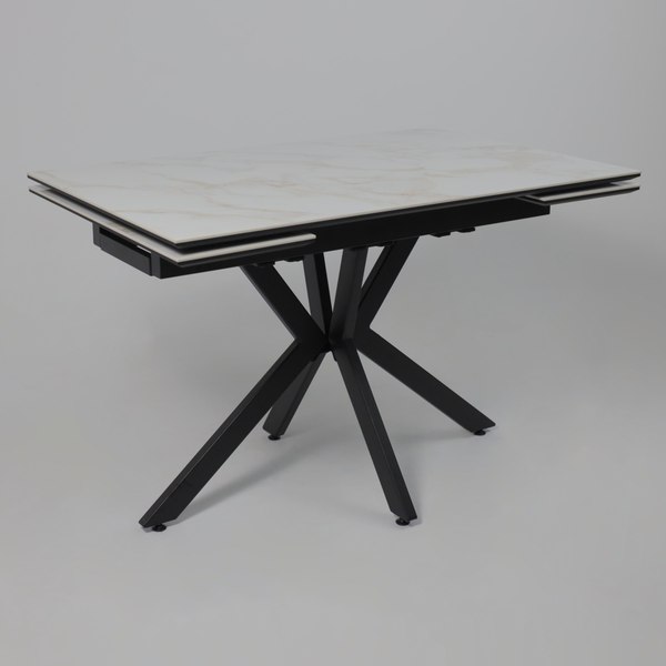 Обеденный стол LEPREMO AV 2111 МДФ+керамика раздвижной 1200-1800x800