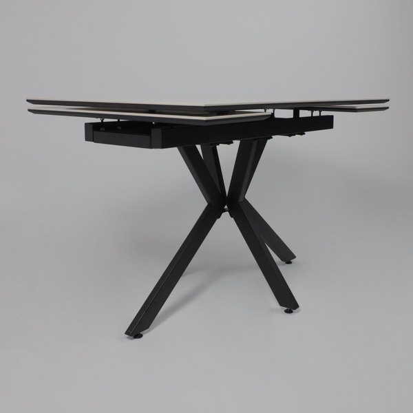 Обеденный стол LEPREMO AV 2111 МДФ+керамика раздвижной 1200-1800x800