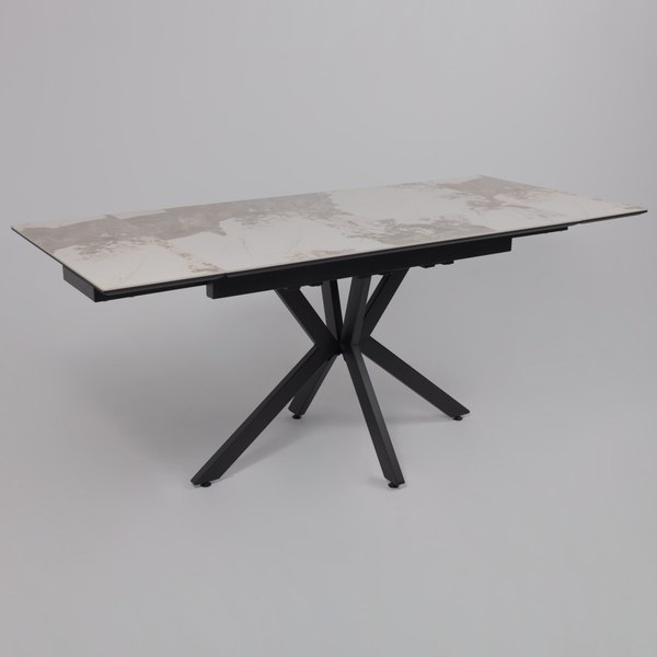 Обеденный стол LEPREMO AV 2111 МДФ+керамика раздвижной 1200-1800x800